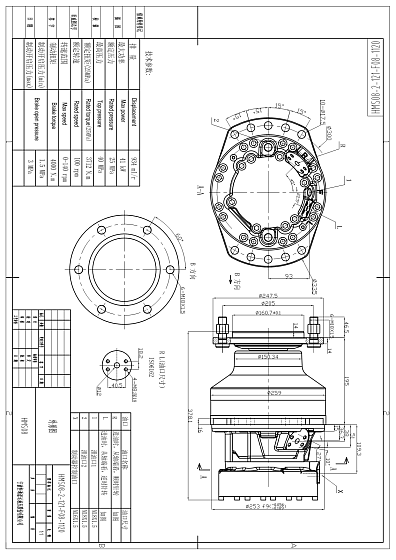 Гидромотор MS08-2-121-F08-1120