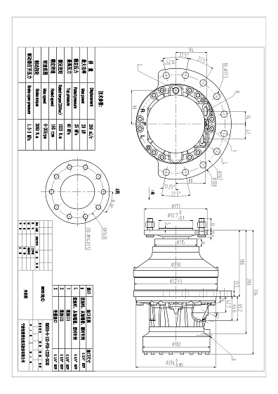 Motor HMS05-6-133-F05-1220-DG00