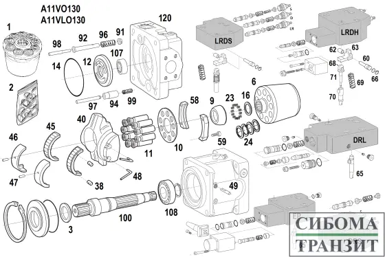 A11VO130 запчасти