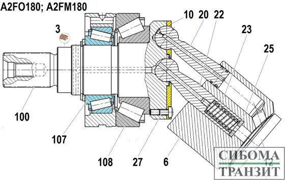 A2FO(M)180 запчасти