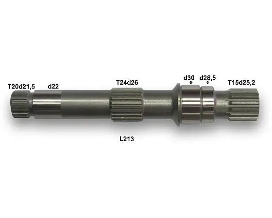 Ведущий вал T15-T20