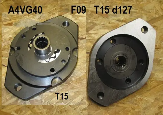 Шестерённый насос F02 T15d127