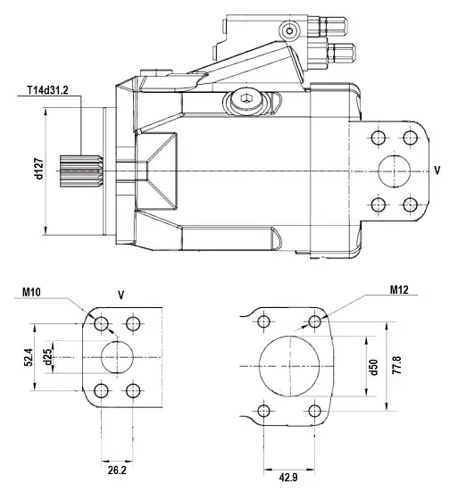 S A10VO60DFR/52L-PSD62N00 гидронасос