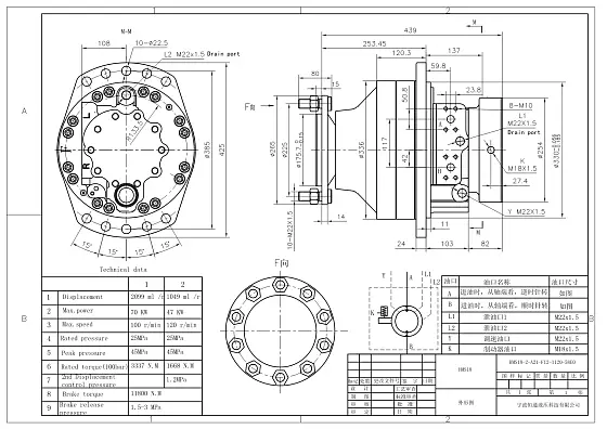 HMS18-2-A21-F12-1120-58E0 гидромотор