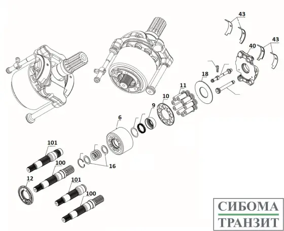 A28VO280 запчасти