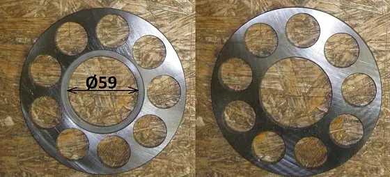 Прижимная пластина 140x7x59