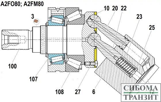 A2FO(M)80 запчасти