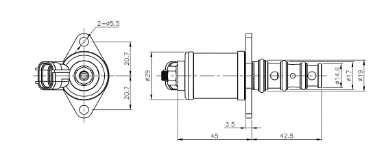 Соленоид для регулятора 