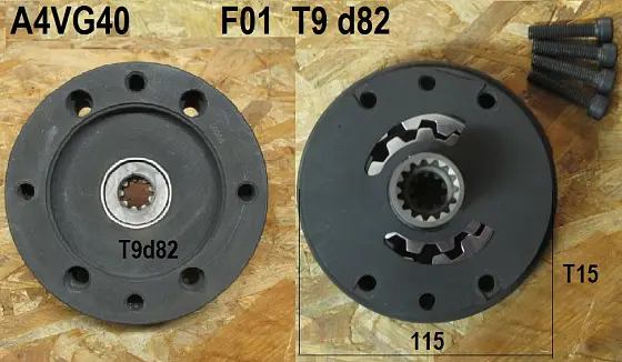 Шестерённый насос F01 T9d82