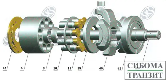 K3VL45 запчасти
