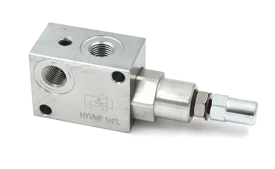 HYVMP 1/4" L (80-300 bar) Предохранительный клапан