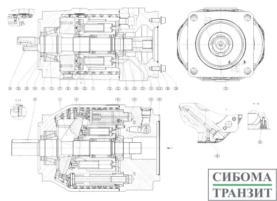 A10VO180/32 запчасти