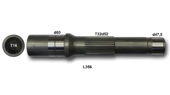 Ведущий вал L356.5 16T