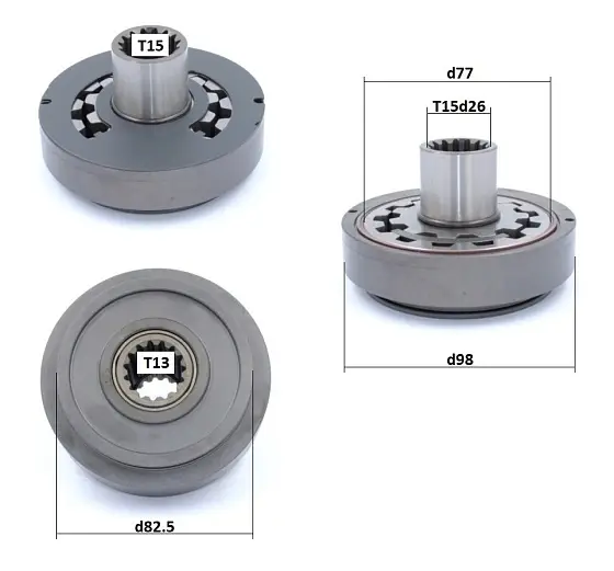 Шестерённый насос F02 T15-T13 d82