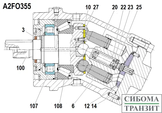 A2FO(M)355 запчасти
