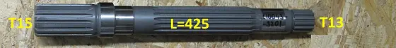 Ведущий вал T15d50.3 L425.8 T13d36.8