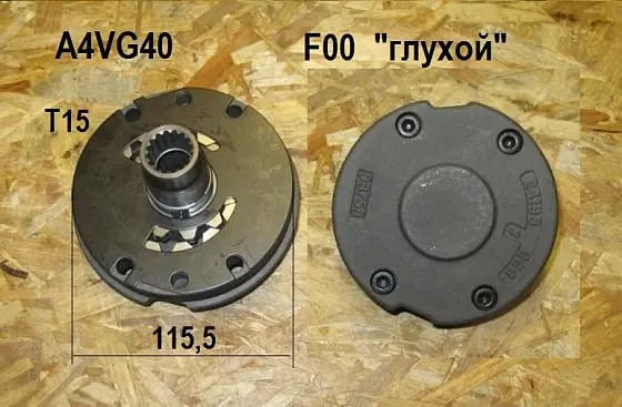 Шестерённый насос F00 T15-глух.
