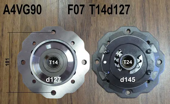 F07 T14d127 Шестерённый насос 