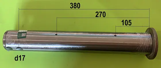 Палец с двумя каналами смазки 65x440/105/270