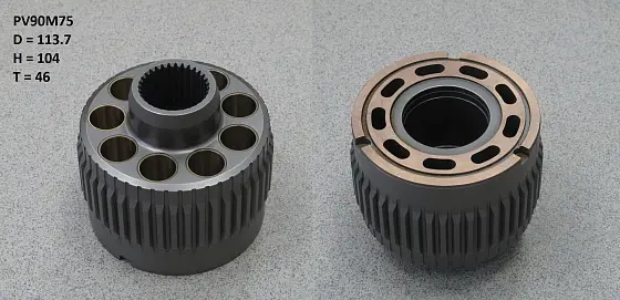 Блок цилиндров 114x104 со шлицами Z46