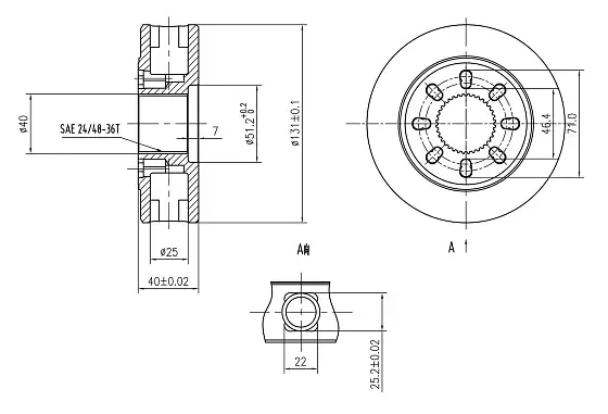 Роторная группа (two speed)