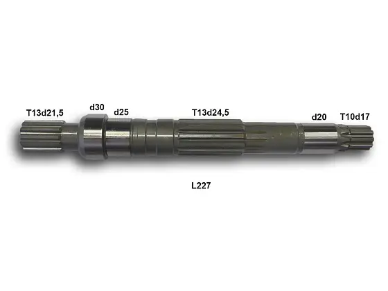 Ведущий вал T13d21.5 L227 T10d17 