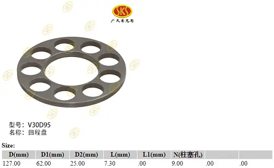 Прижимная пластина V30D95