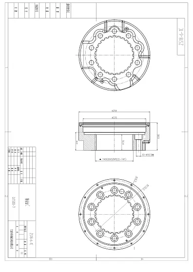 Корпус тормозного цилиндра