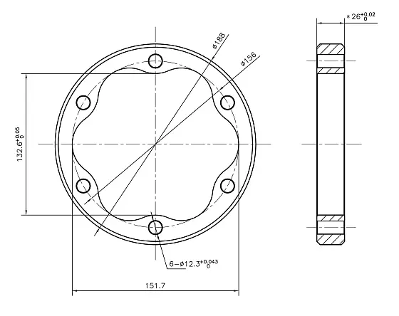 Статор -0 D1-151,7