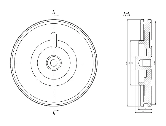 Тормозной поршень