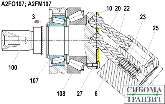 A2FO(M)107 запчасти