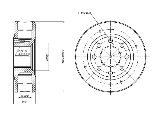 Роторная группа d32 (one speed)