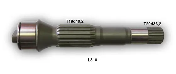Ведомый вал L310