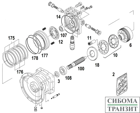M5X250 запчасти