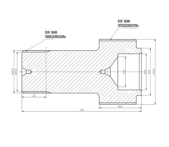 Тормозной вал