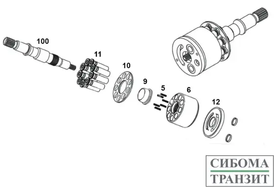 PVC90 запчасти