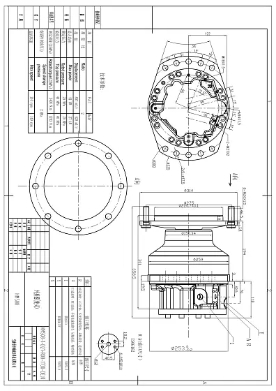 H MS08-1-D21-R08-1730-DEJ0 гидромотор