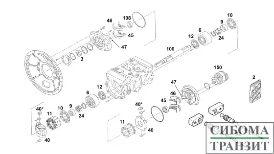 PSV2-55T запчасти