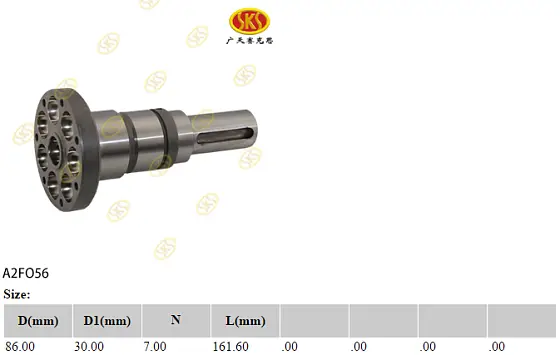 Ведущий вал P d30(шпонка) 161,6 (стопорное кольцо)