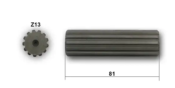 Муфта Z13 L81 d24.5