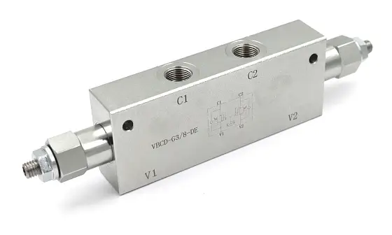 VBCD-G3/8-DE тормозной двухсторонний клапан