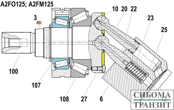 A2FO(M)125 запчасти