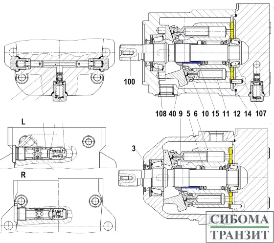 A10FM58 запчасти