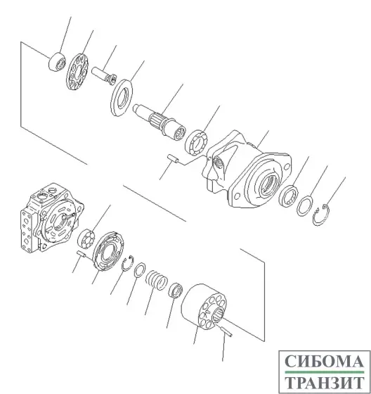 708-7L-00031 HSS MOTOR