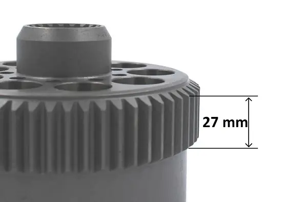 Блок цилиндров 141.5x105 (зуб 27 мм, d154.5 по шлицам)