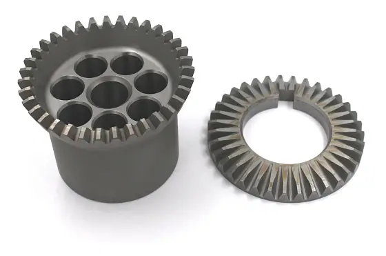 Блок цилиндров 92x87.4 (по шлицам d117.3 T35)+шестерня