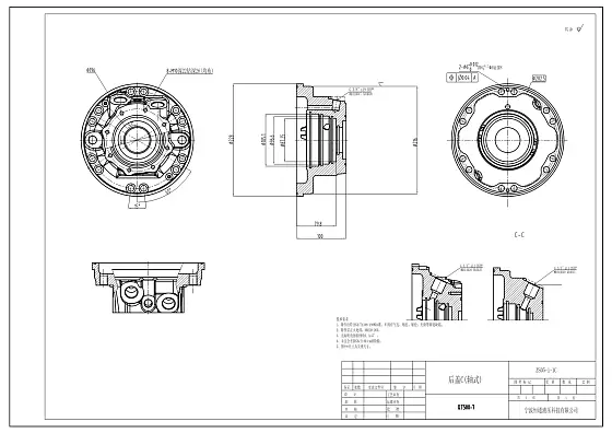Корпус (shaft type one speed)