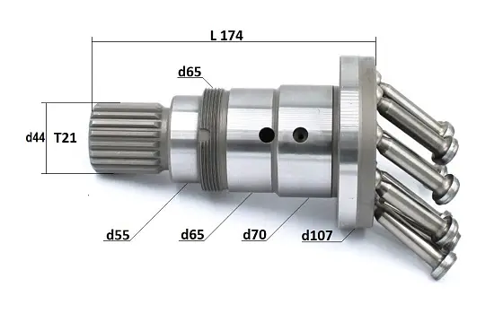 Ведущий вал T21