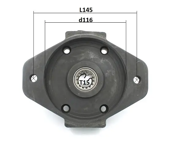 Шестерённый насос F04 T15d116