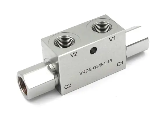 VRDE-G3/8-L гидрозамок